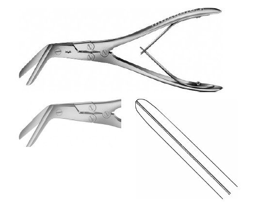 Кілліан ларингологічні кісткові ножиці 200 мм